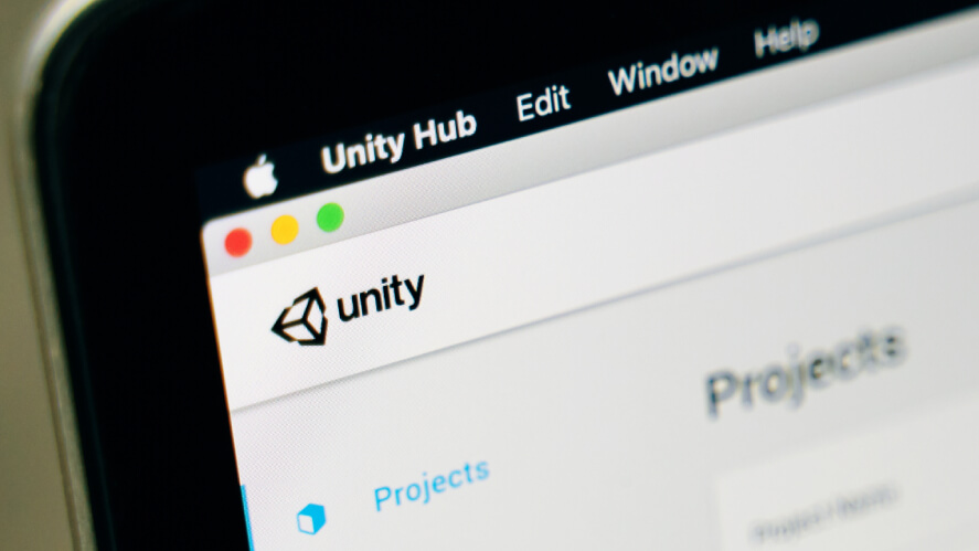 Unity Hub interface