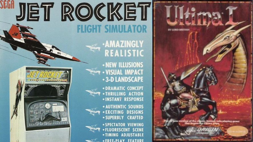 Ultima and Jet Rocket game