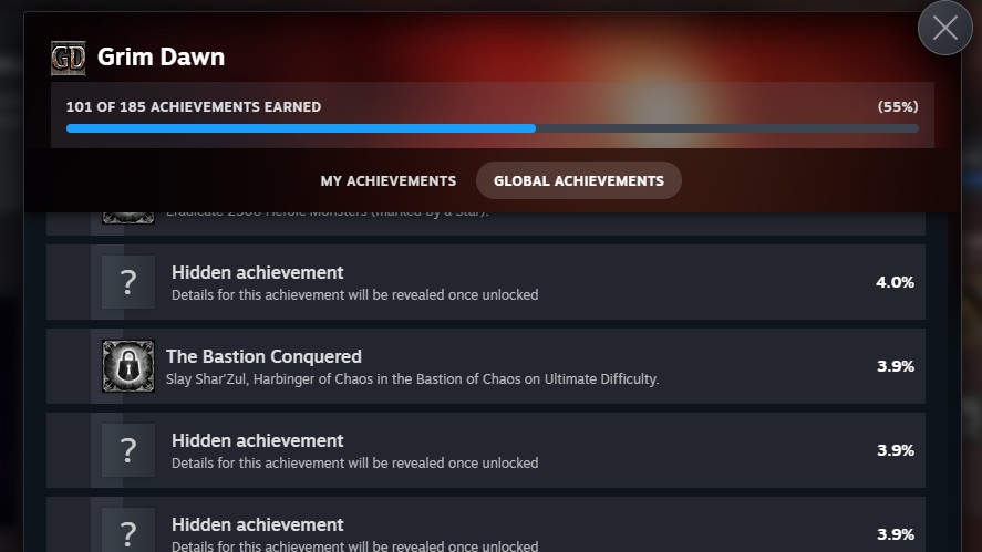 Steam Achievements