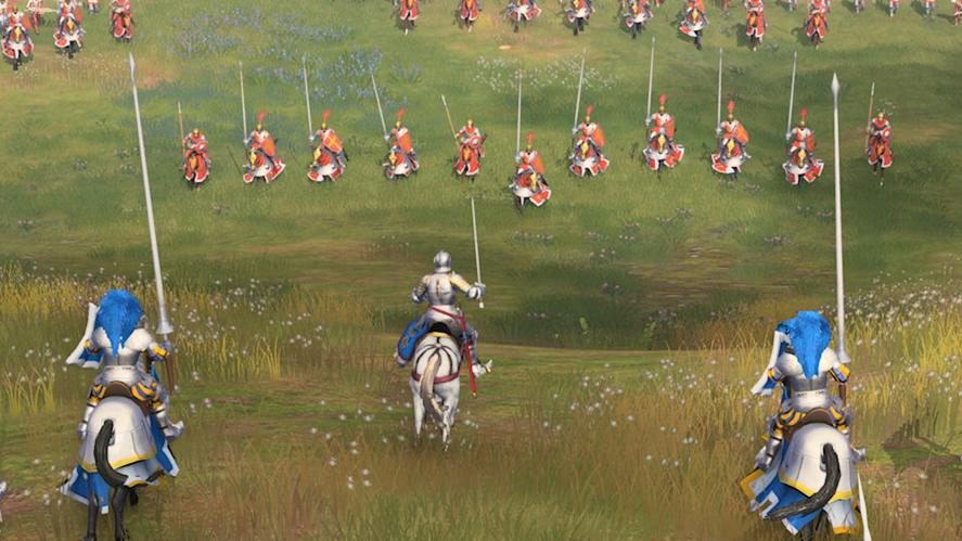 A screenshot from a Strategy game called Age of Empires 4
