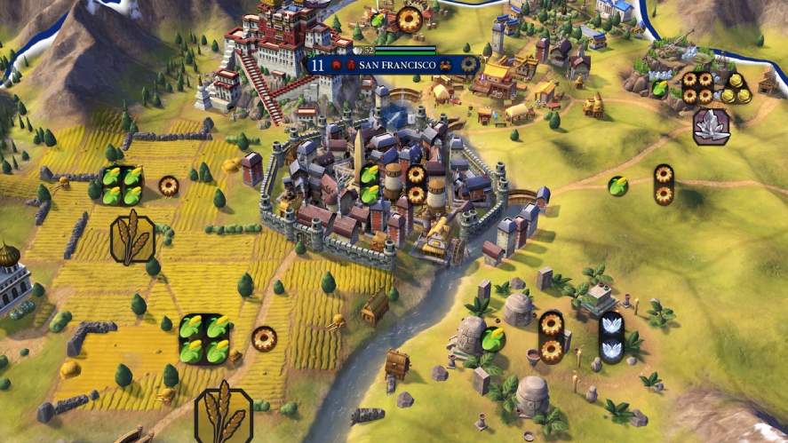 Example of Turn-Based Strategy (TBS) Game: Civilization VI