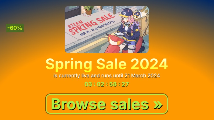 Steam Spring Sale in 2024