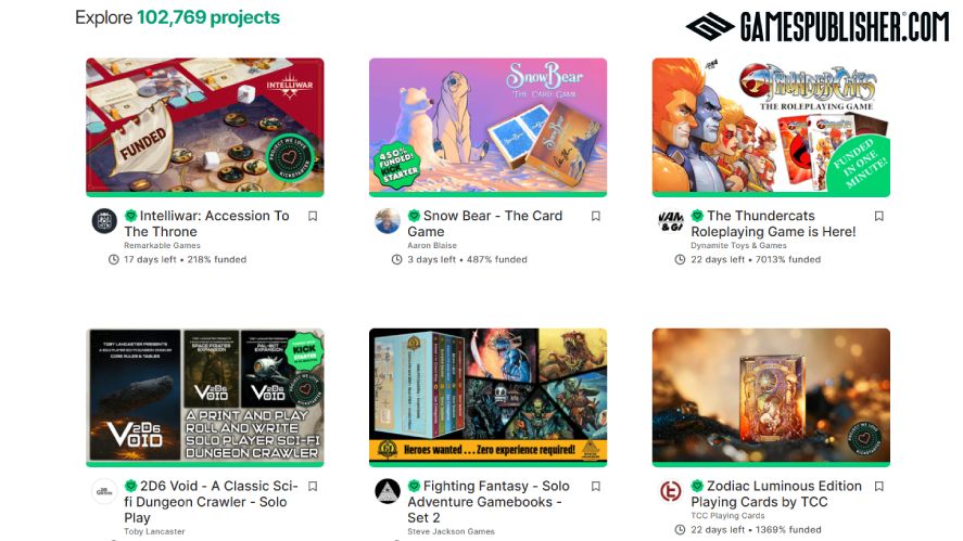 kickstarter website