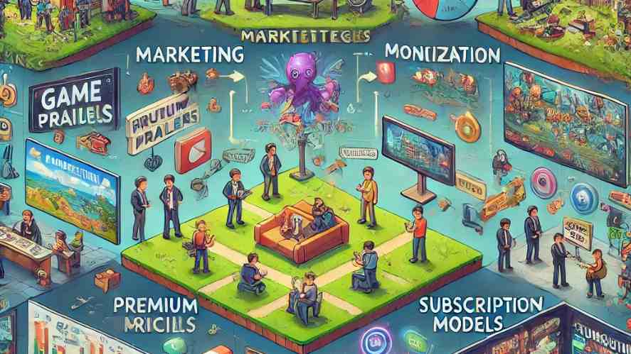 An illustration of Marketing and Monetization Strategies