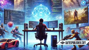 Here's the image based on the article about the essential roles and skills in video game programming.