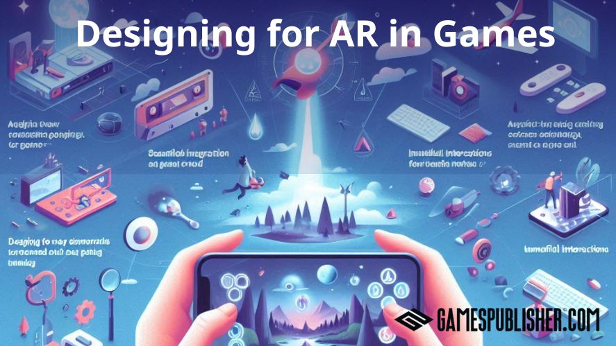 Designing for AR in games graphic