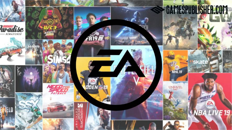 A compilation of EA games