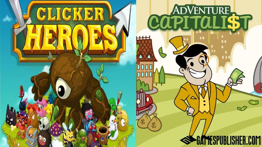 Clicker Heroes and Adventure Capitalist