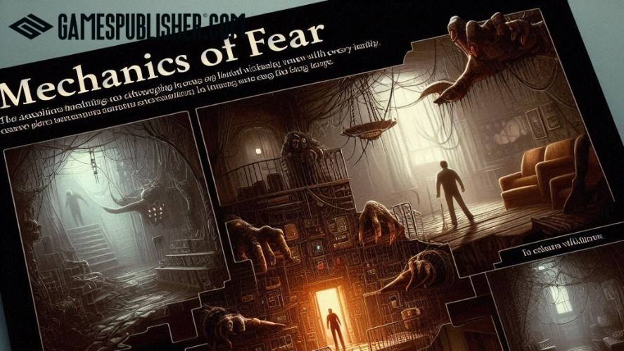 Horror and thriller game's mechanic of fear