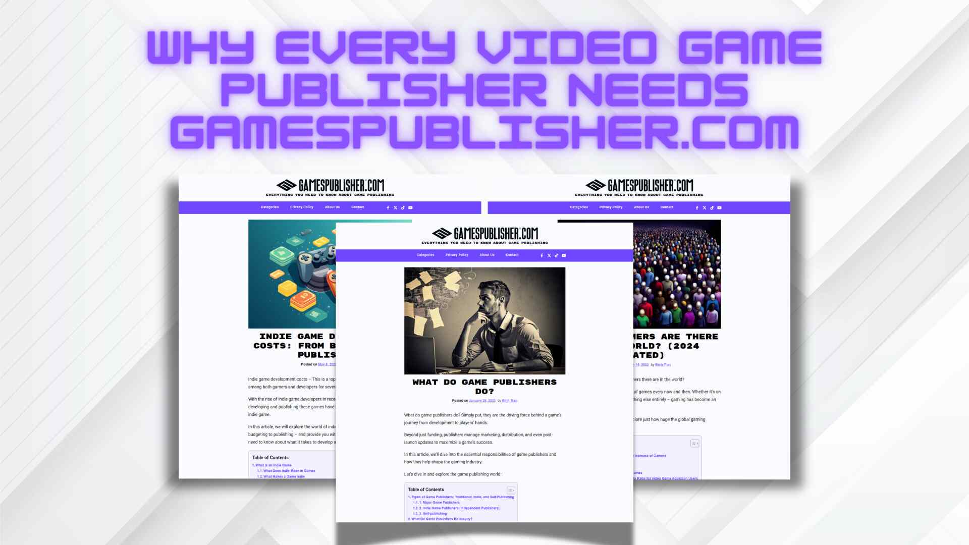 Why Every Video Game Publisher Needs GamesPublisher.com