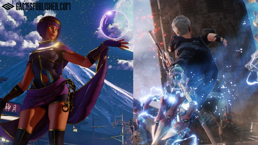 Devil May Cry 5 and Street Fighter V