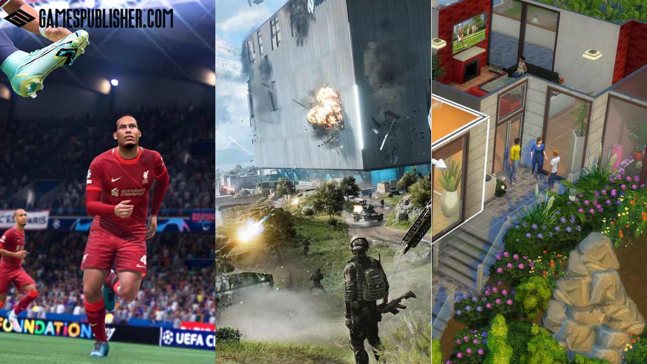 Electronic Arts Games list with Popular Titles from Every Genre