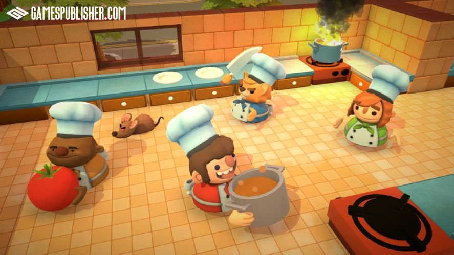 Overcooked's chaotic gameplay