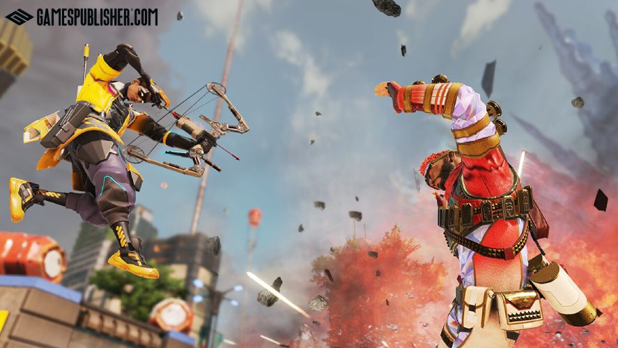Apex Legends' characters fighting each other