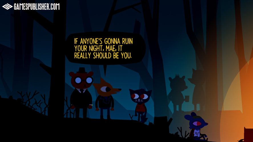 Night in The Wood gameplay