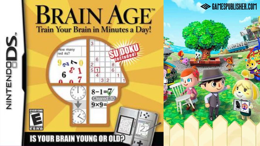 Brain Age (2005) and Animal Crossing: New Leaf (2012)