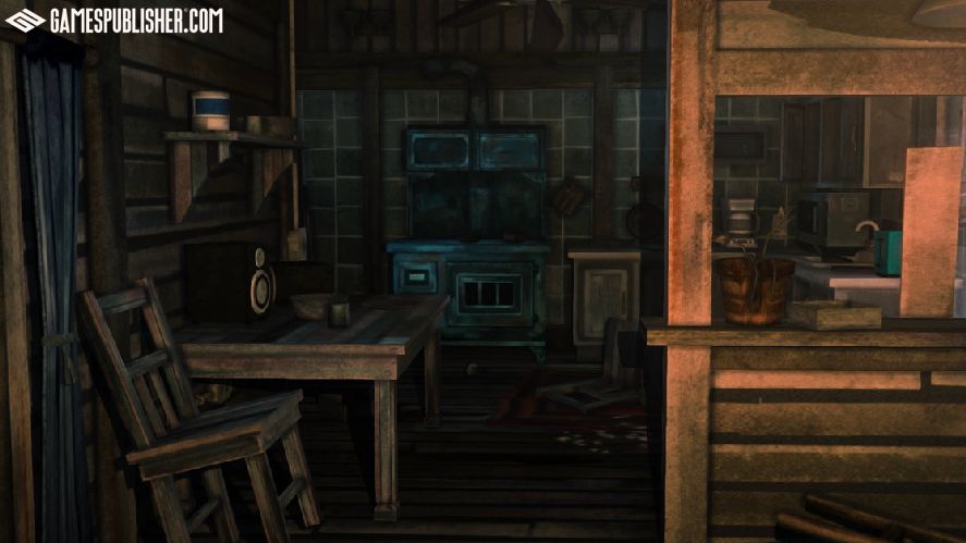 A wooden cabin in The Long Dark