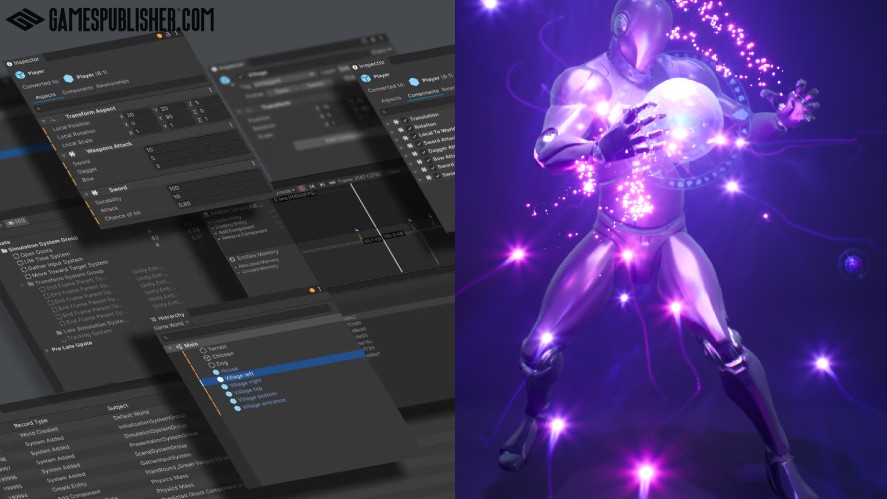 Unity’s DOTS and Unreal’s Niagara VFX