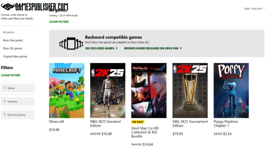 Xbox backward compatibility program