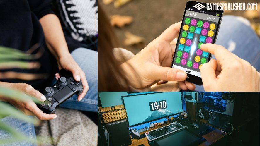 Gaming on console, mobile, and PC