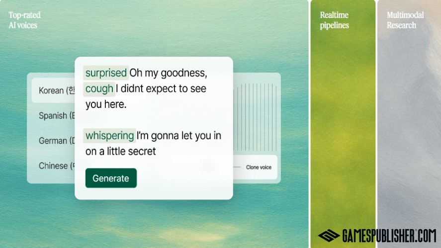 Inworld AI platform with top-rated AI voices, realtime pipelines, and multimodal research