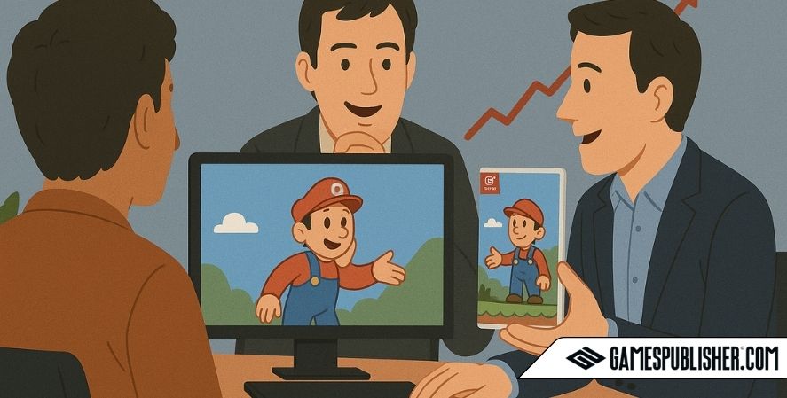 publishers and distributors both help in game development