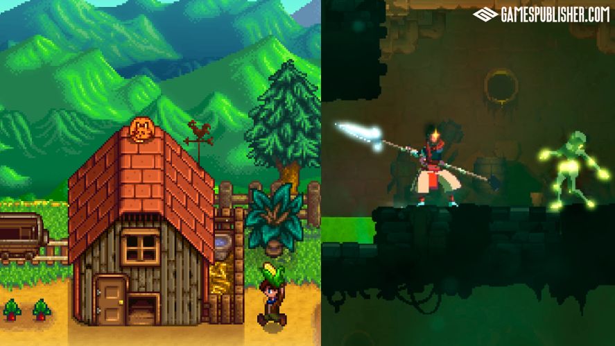 Stardew Valley and Dead Cells