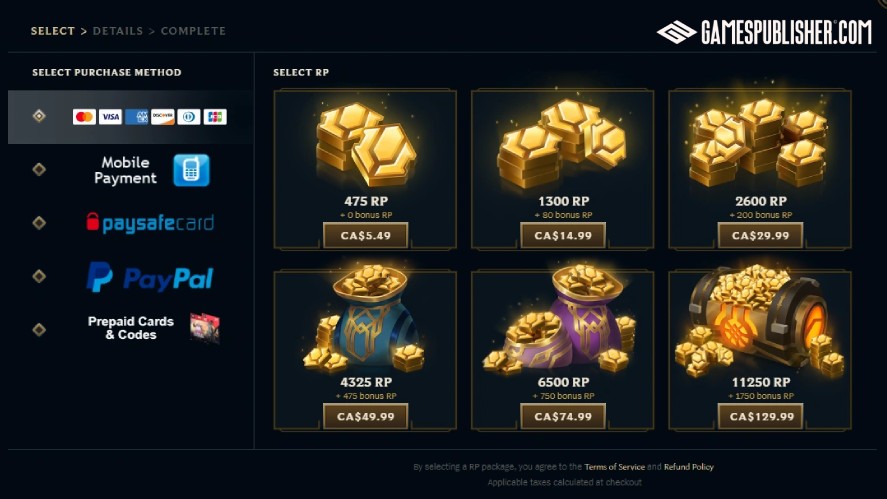Microtransactions in League of Legends