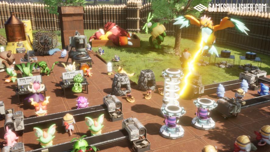 Pickmon - a copy version of Palworld