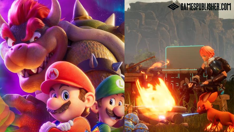 Mario and Palworld's iconic characters