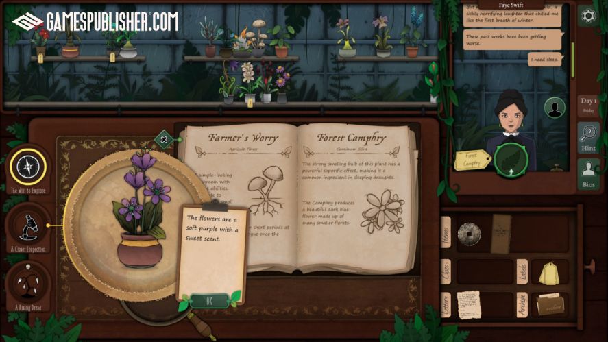 Smart hint in Strange Holticulture