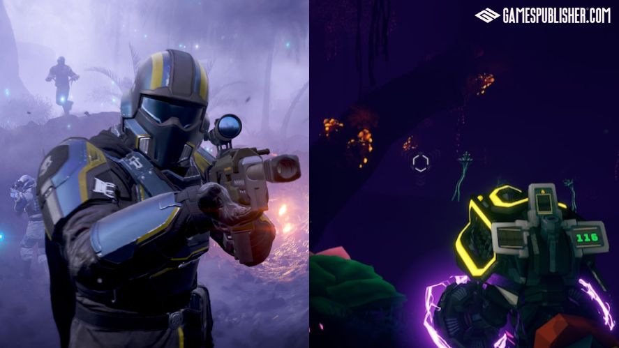 Helldivers 2 and Deep Rock Galactic