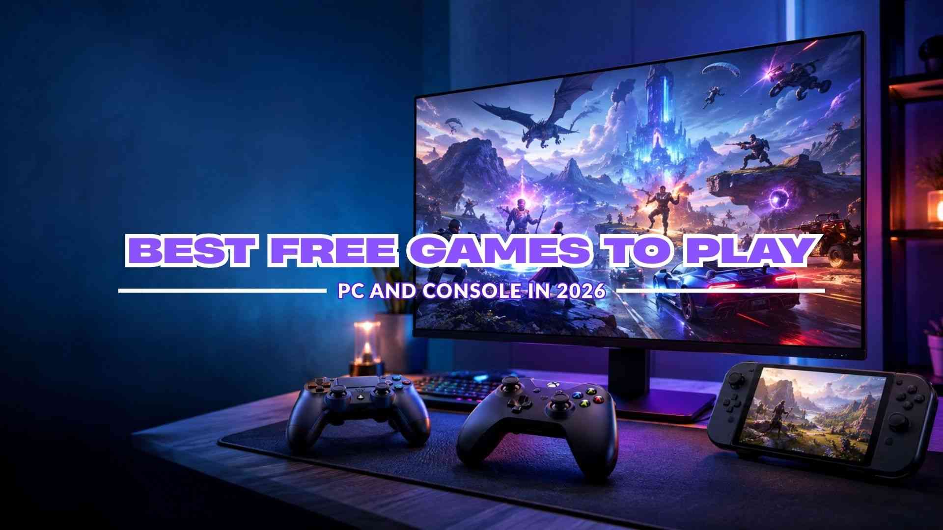 Best free games to play in 2026 across PC and console